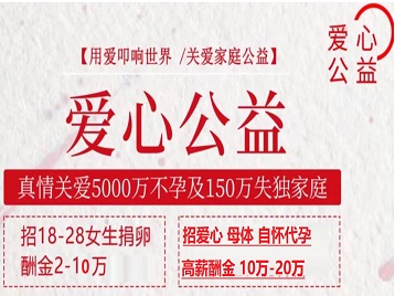 上栗捐卵助孕生子 爱心志愿者招募